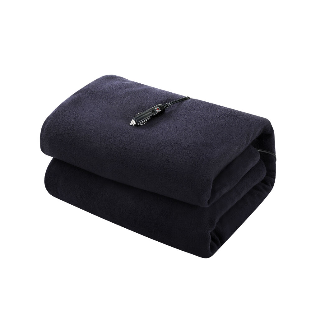 Electric Heated Blanket Car Truck Throw Rug Travel Camping 12V DC Aut Electric Heated Blanket Car Truck Throw Rug Travel Camping 12V DC Aut