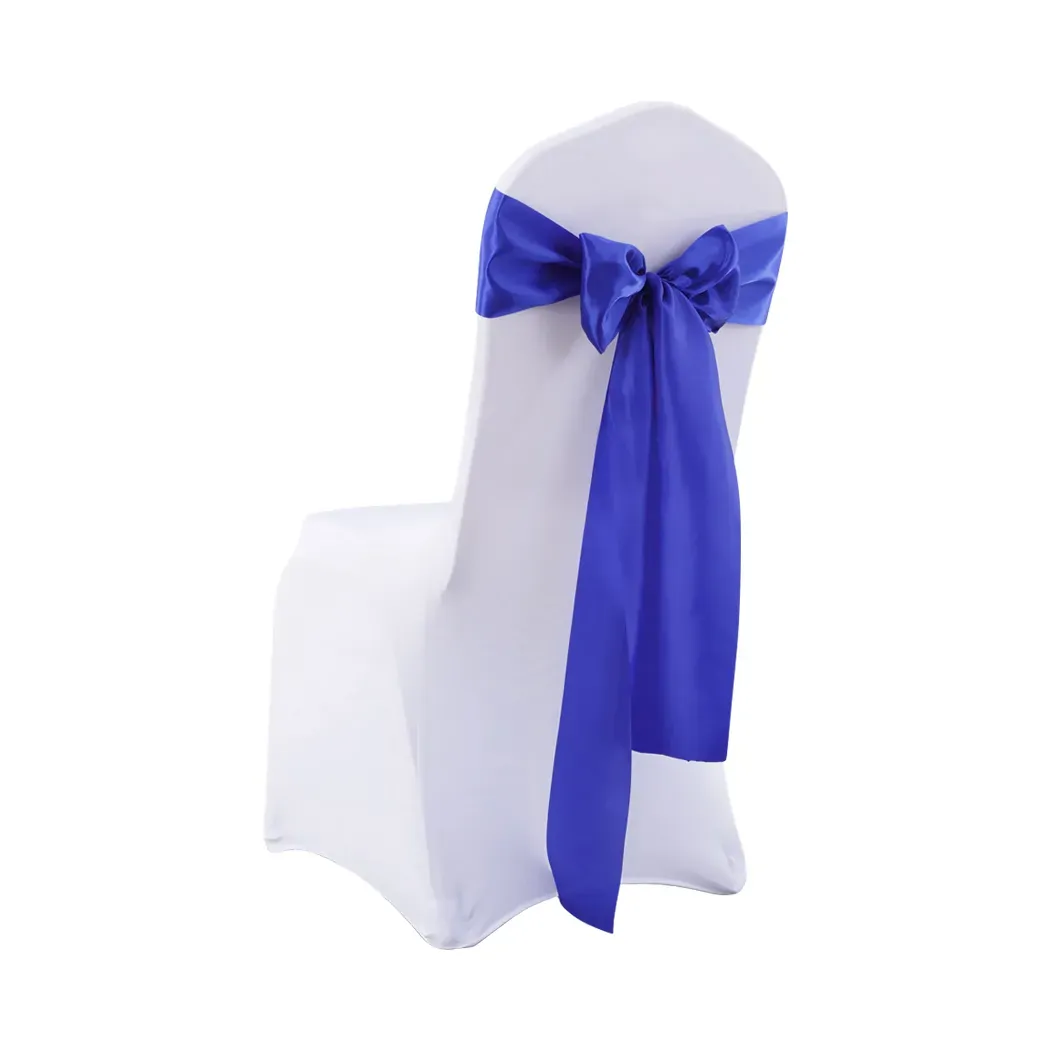 20x Satin Chair Sashes Covers Wedding Navy 20x Satin Chair Sashes Covers Wedding Navy