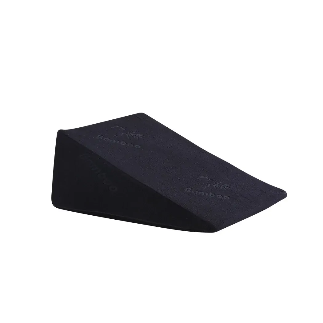 Cool Gel Memory Foam Bed Wedge Pillow Cushion Neck Back Support Sleep with Cover Cool Gel Memory Foam Bed Wedge Pillow Cushion Neck Back Support Sleep with Cover