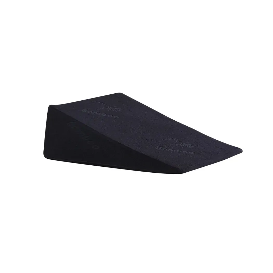 2x Cool Gel Memory Foam Bed Wedge Pillow Cushion Neck Back Support Sleep Cover 2x Cool Gel Memory Foam Bed Wedge Pillow Cushion Neck Back Support Sleep Cover