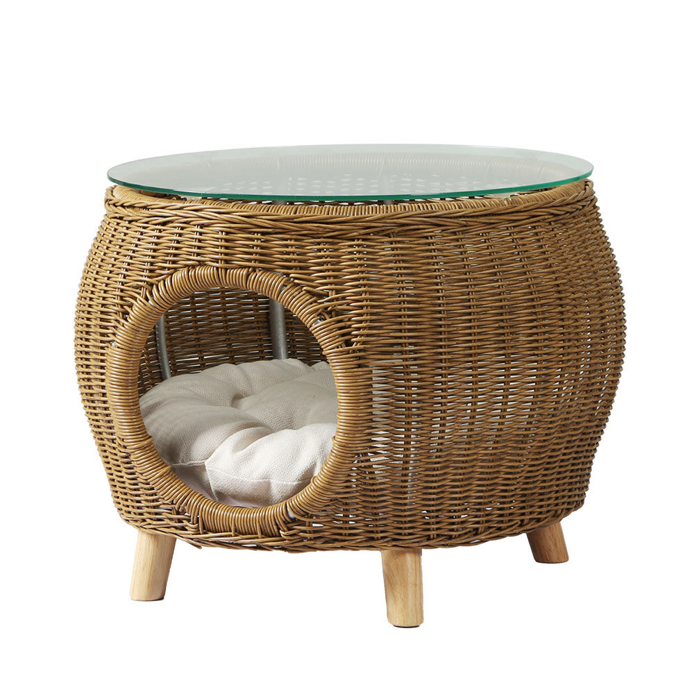 Coffee Side Table Wicker Aluminium Desk Pet Bed Storage Outdoor Furniture Coffee Side Table Wicker Aluminium Desk Pet Bed Storage Outdoor Furniture