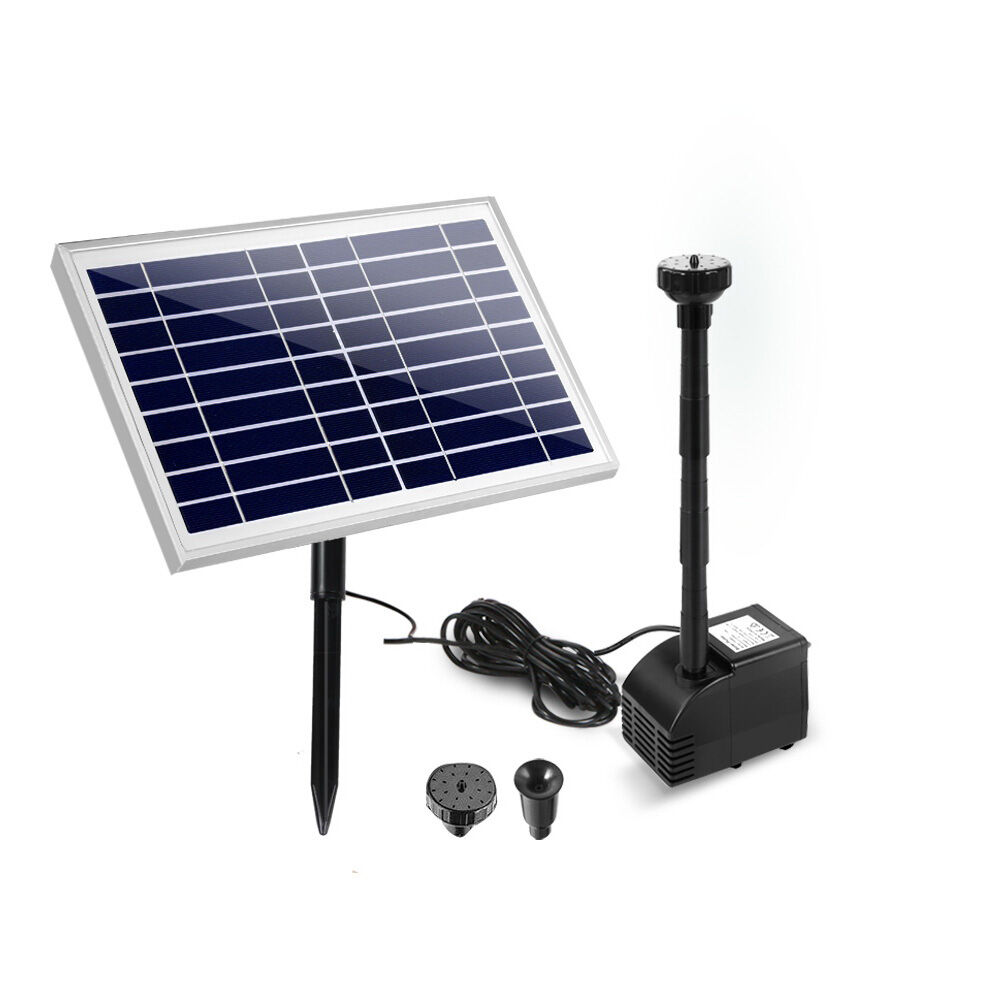 Gardeon Solar Pond Pump Submersible Water Fountain Kit 6.6FT Gardeon Solar Pond Pump Submersible Water Fountain Kit 6.6FT