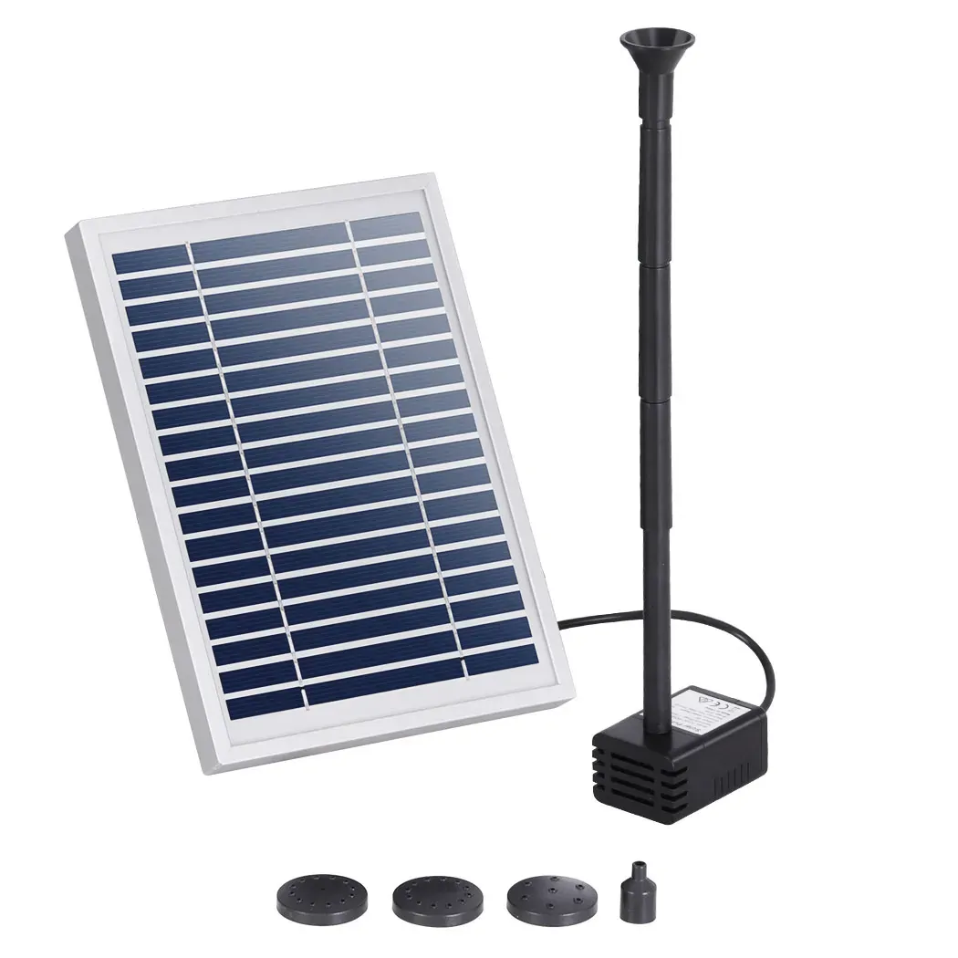 Gardeon Solar Pond Pump Submersible Water Fountain Kit 4.4FT Gardeon Solar Pond Pump Submersible Water Fountain Kit 4.4FT