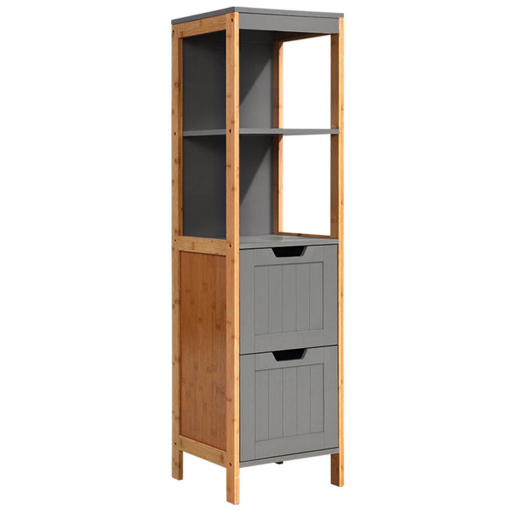 Bathroom Cabinet Tallboy Furniture Toilet Storage Laundry Cupboard 115cm Bathroom Cabinet Tallboy Furniture Toilet Storage Laundry Cupboard 115cm