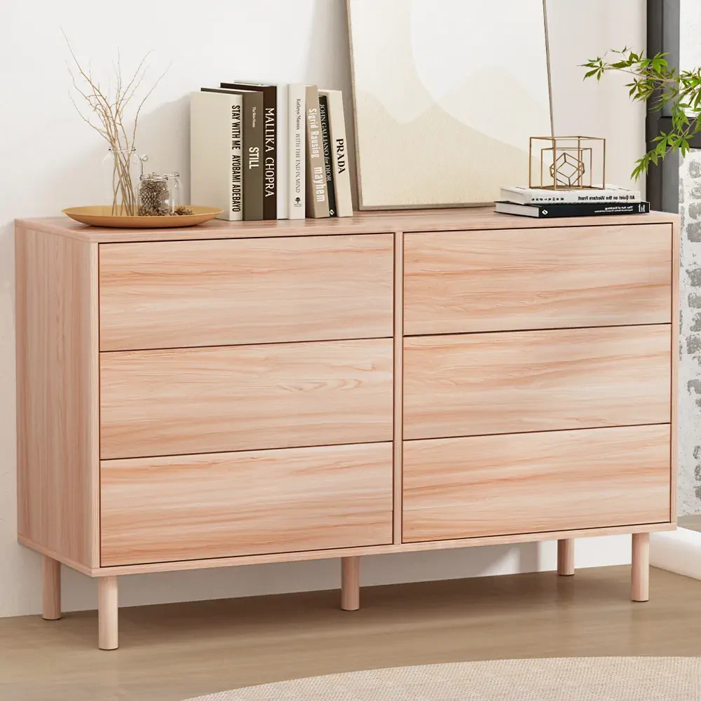 6 Chest of Drawers Cabinet Dresser Table Tallboy Storage Bedroom Pine 6 Chest of Drawers Cabinet Dresser Table Tallboy Storage Bedroom Pine