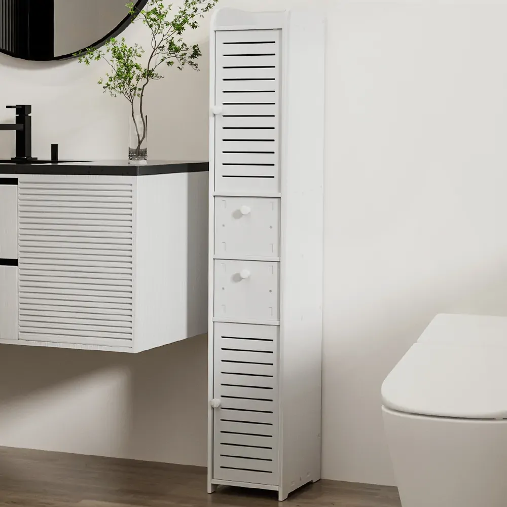Bathroom Toilet Storage Cabinet Laundry Tallboy Cupboard Slim Corner Bathroom Toilet Storage Cabinet Laundry Tallboy Cupboard Slim Corner