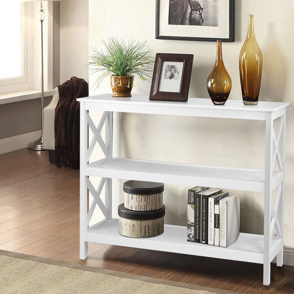 Console Table 3-tier White Polly Console Table 3-tier White Polly