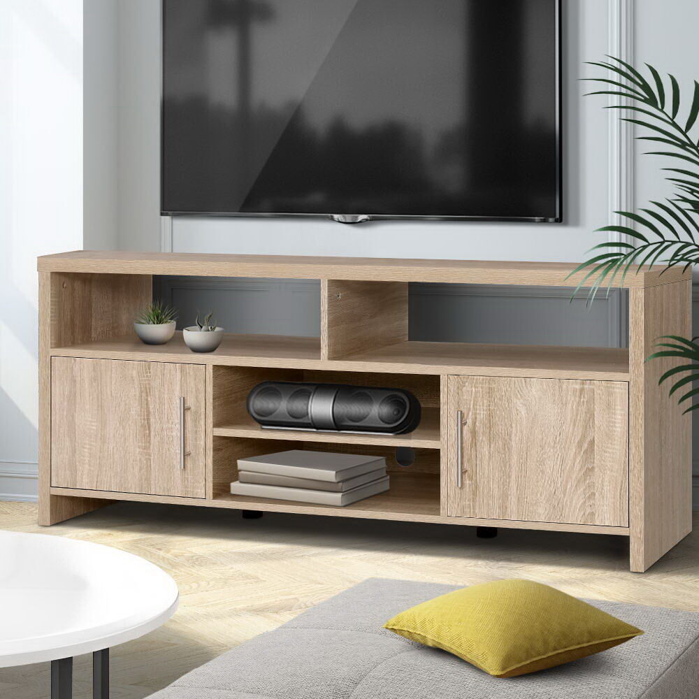 TV Cabinet Entertainment Unit 140cm Oak Ken TV Cabinet Entertainment Unit 140cm Oak Ken