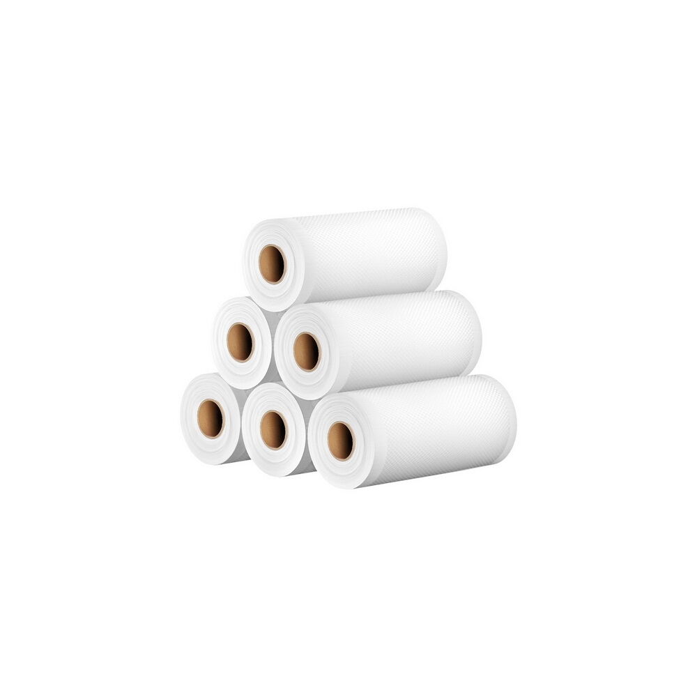 6 Rolls Food Vacuum Sealer Bags Storage Saver Heat Sealing Bag Pack 15CMX6M 6 Rolls Food Vacuum Sealer Bags Storage Saver Heat Sealing Bag Pack 15CMX6M