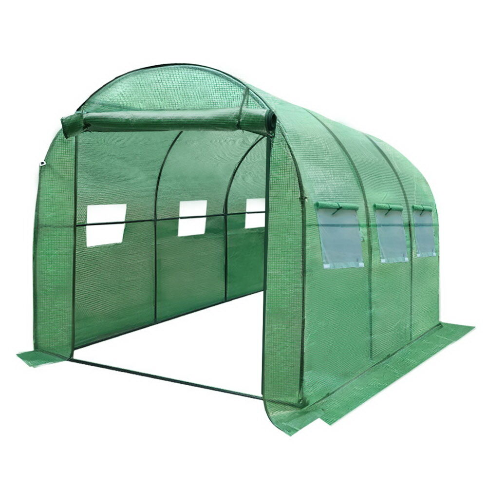 Green Fingers Greenhouse 3x2x2M Walk in Green House Tunnel Plant Garden Shed Dome Green Fingers Greenhouse 3x2x2M Walk in Green House Tunnel Plant Garden Shed Dome