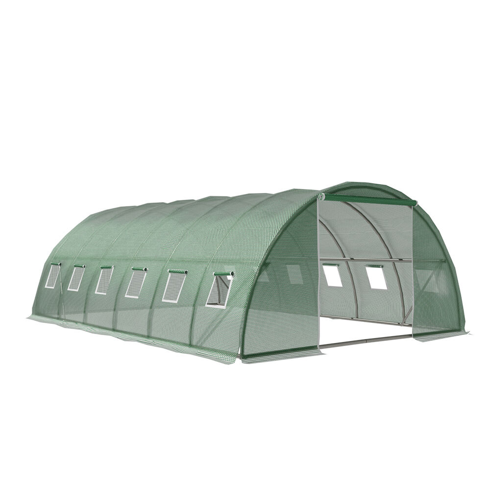 Green Fingers Greenhouse 6x4x2M Walk in Green House Tunnel Plant Garden Shed Dome Green Fingers Greenhouse 6x4x2M Walk in Green House Tunnel Plant Garden Shed Dome