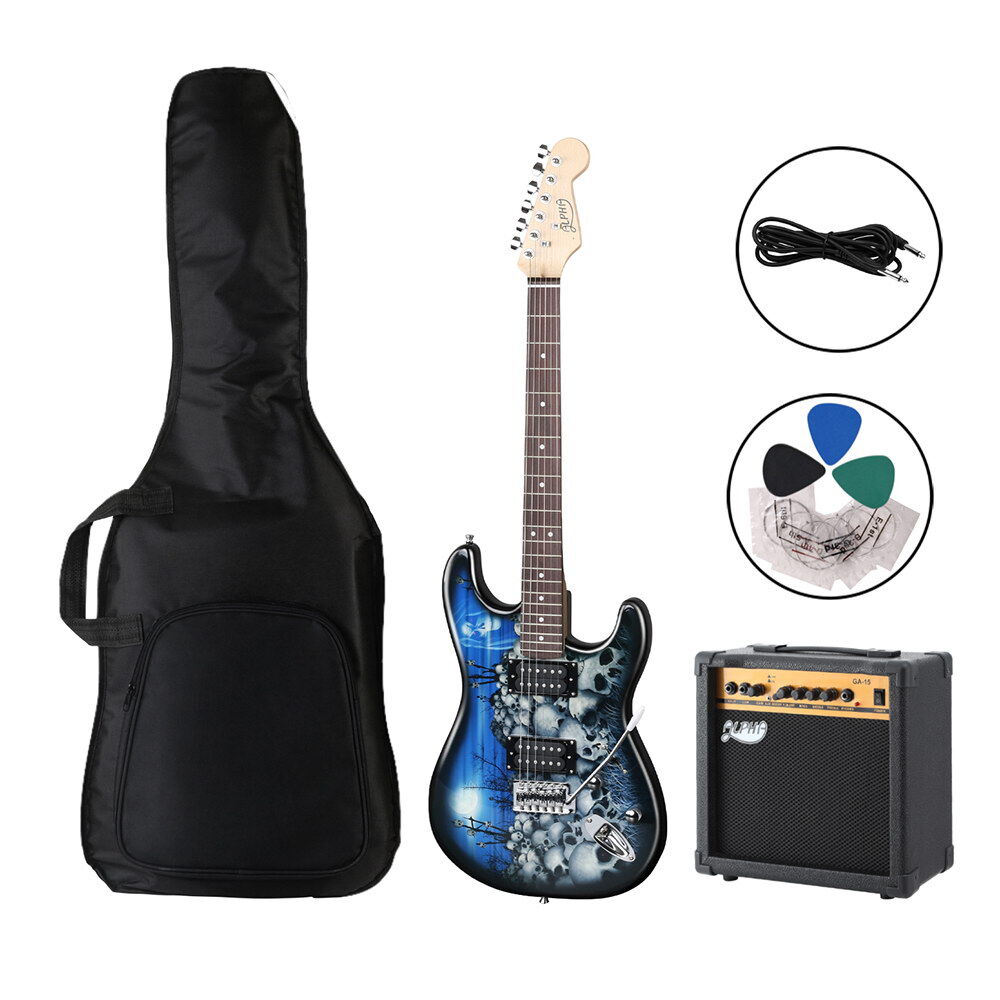 Alpha Electric Guitar Music String Instrument 20W Amplifier Alpha Electric Guitar Music String Instrument 20W Amplifier