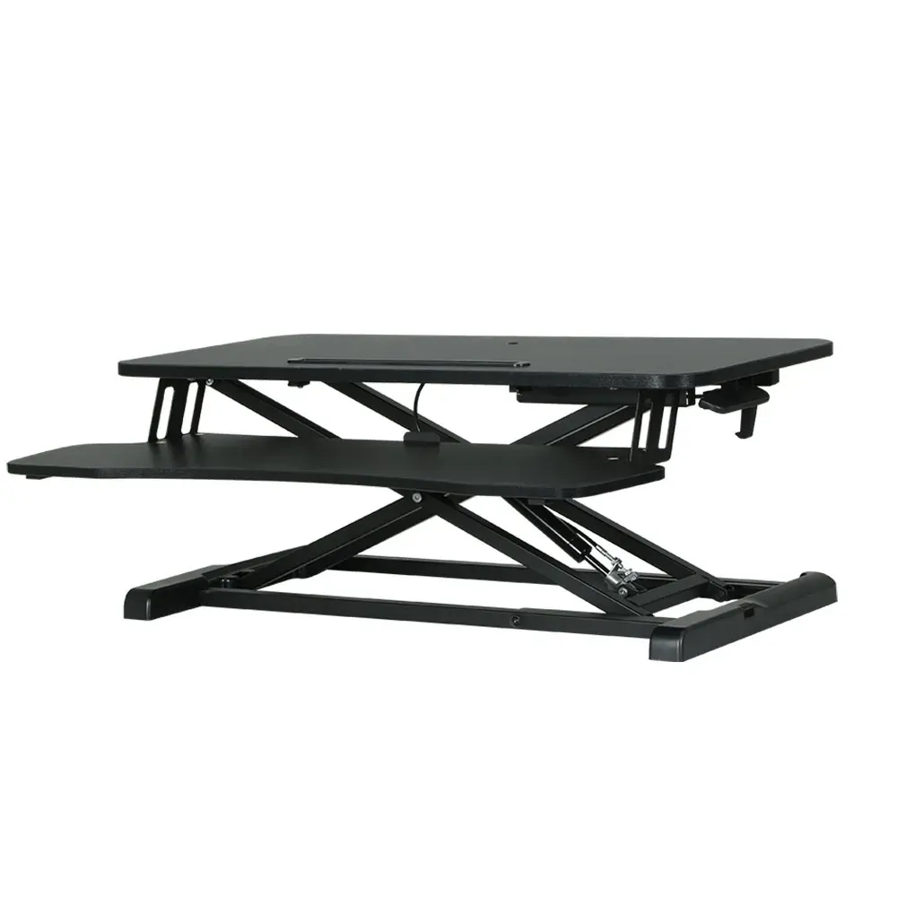 Standing Desk Riser Height Adjustable Black 80CM Standing Desk Riser Height Adjustable Black 80CM