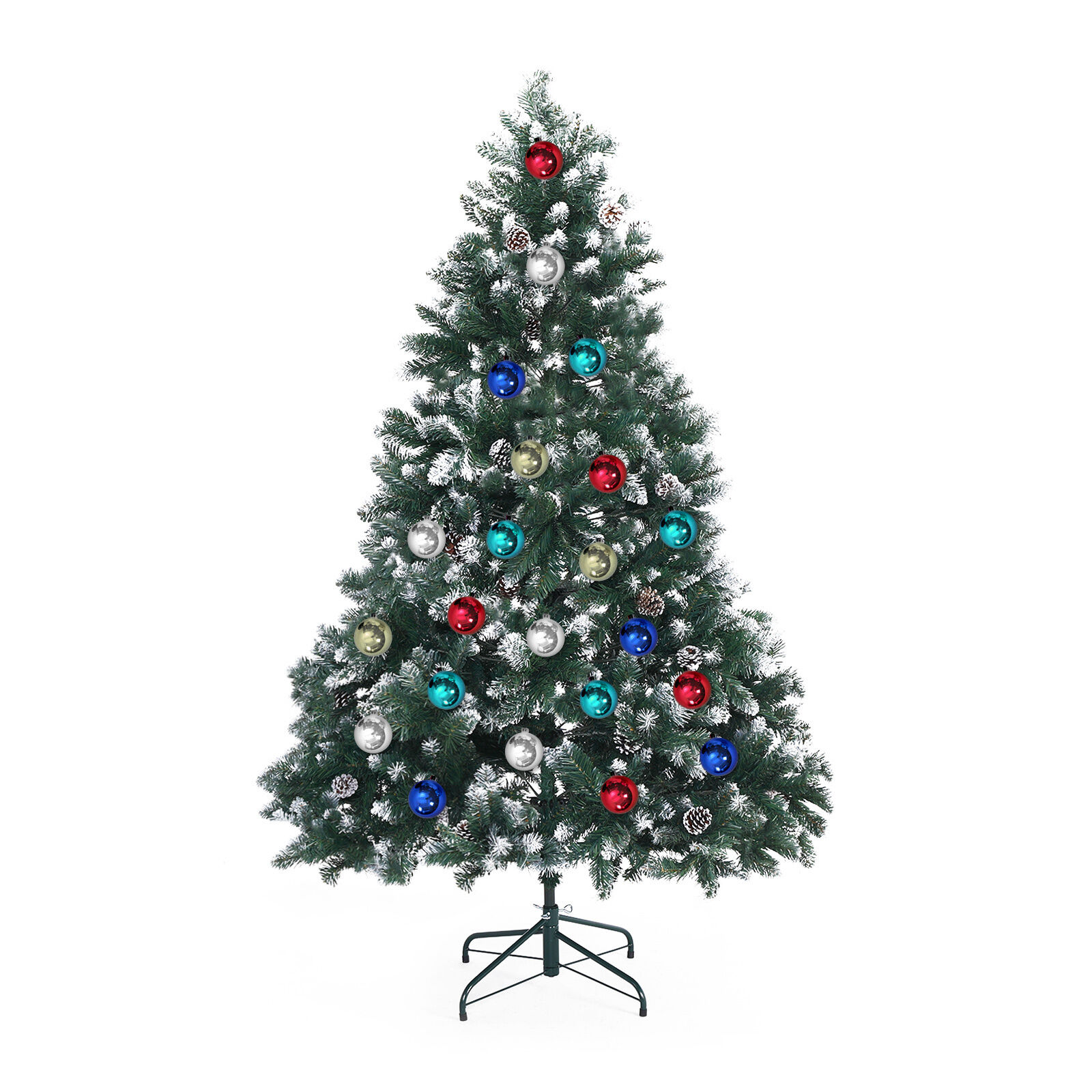 Home Ready 210cm 1290 tips Green Snowy Christmas Tree Xmas Home Ready 210cm 1290 tips Green Snowy Christmas Tree Xmas