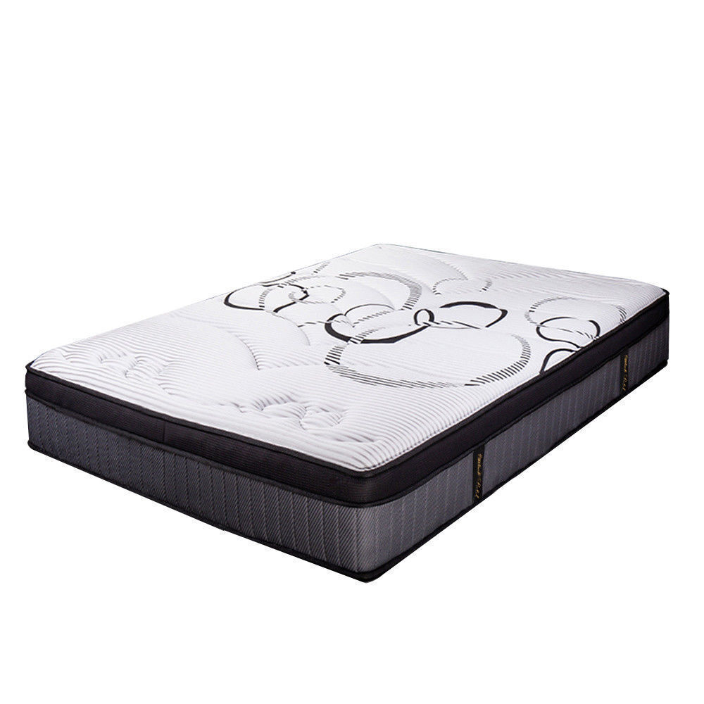 Kingston Slumber Mattress DOUBLE Size Bed Euro Top Pocket Spring Firm Bedding Foam 34CM Kingston Slumber Mattress DOUBLE Size Bed Euro Top Pocket Spring Firm Bedding Foam 34CM