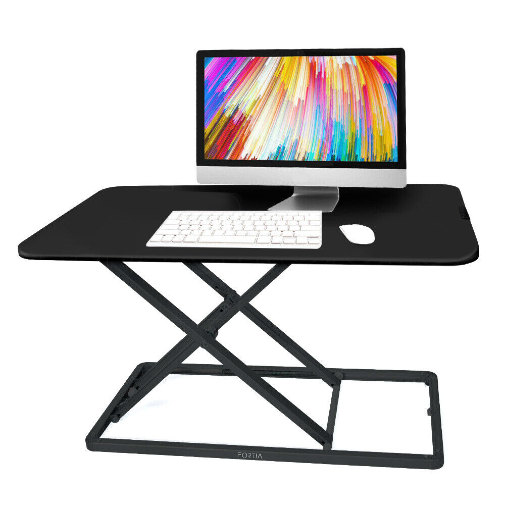FORTIA Desk Riser Office Shelf Standup Sit Stand Height Standing Laptop Study. FORTIA Desk Riser Office Shelf Standup Sit Stand Height Standing Laptop Study.