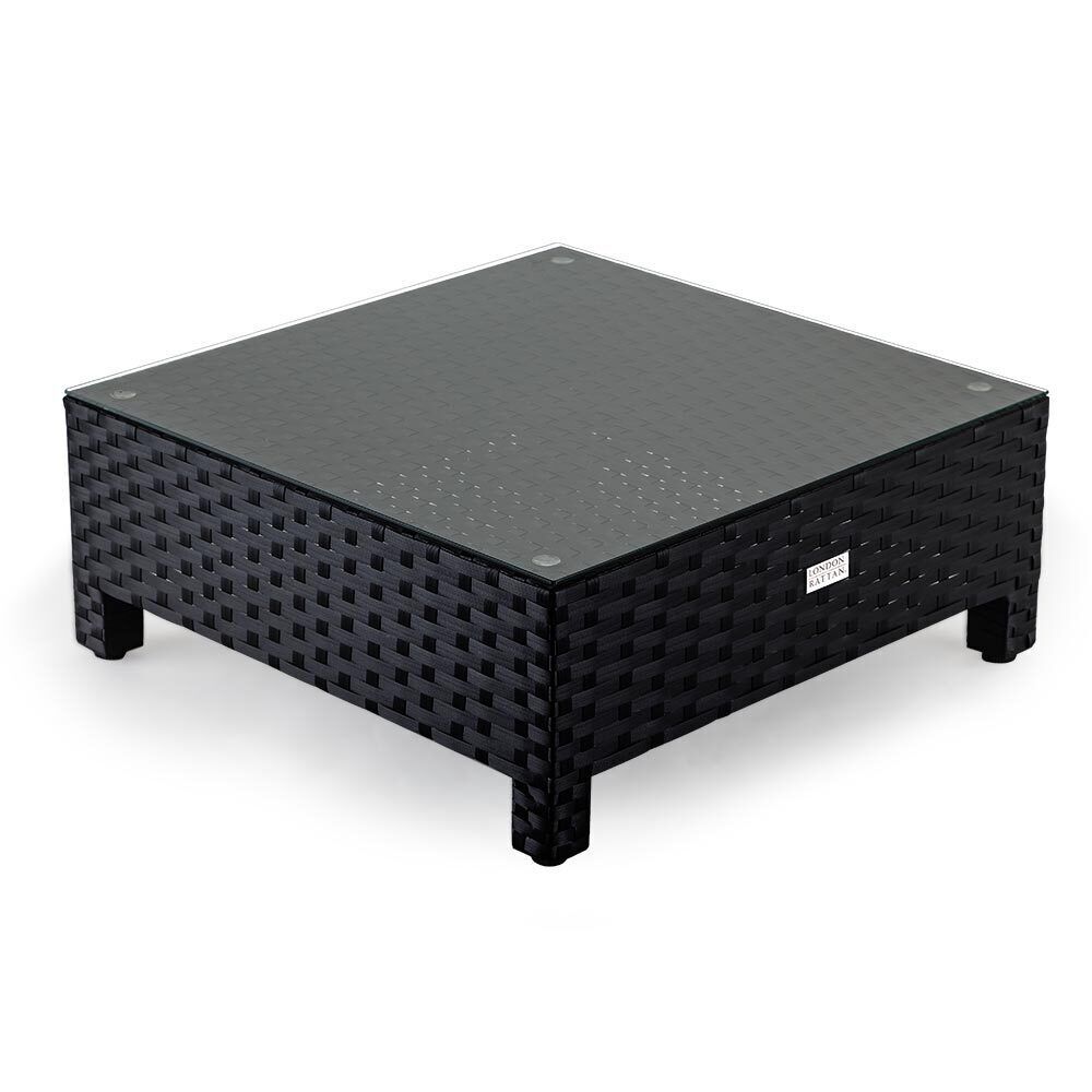 LONDON RATTAN 1pc Coffee Table Outdoor Wicker Sofa Furniture Lounge Garden LONDON RATTAN 1pc Coffee Table Outdoor Wicker Sofa Furniture Lounge Garden