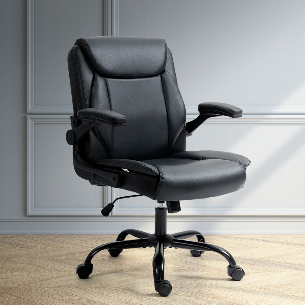 Office Chair Leather Computer Desk Chairs Executive Gaming Study Office Chair Leather Computer Desk Chairs Executive Gaming Study