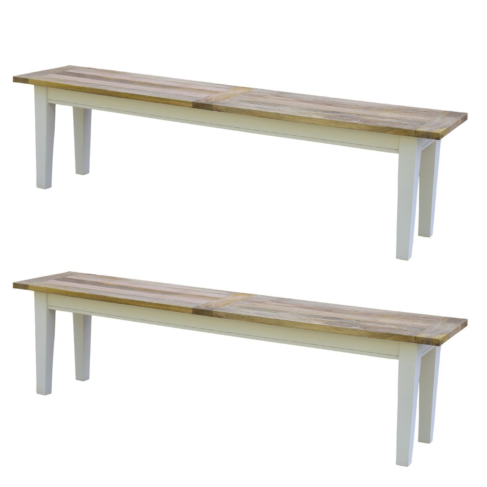 Lavasa Dining Bench Seat Mango Wood French Provincial Farmhouse Furniture Lavasa Dining Bench Seat Mango Wood French Provincial Farmhouse Furniture