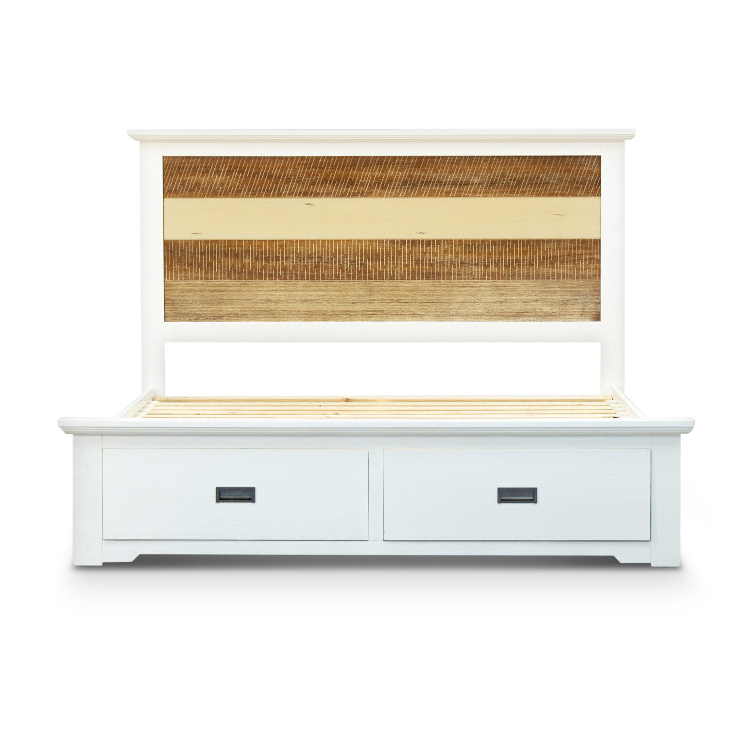 Alexander Bed Frame Mattress Base With Storage Drawers - Multi Color Alexander Bed Frame Mattress Base With Storage Drawers - Multi Color