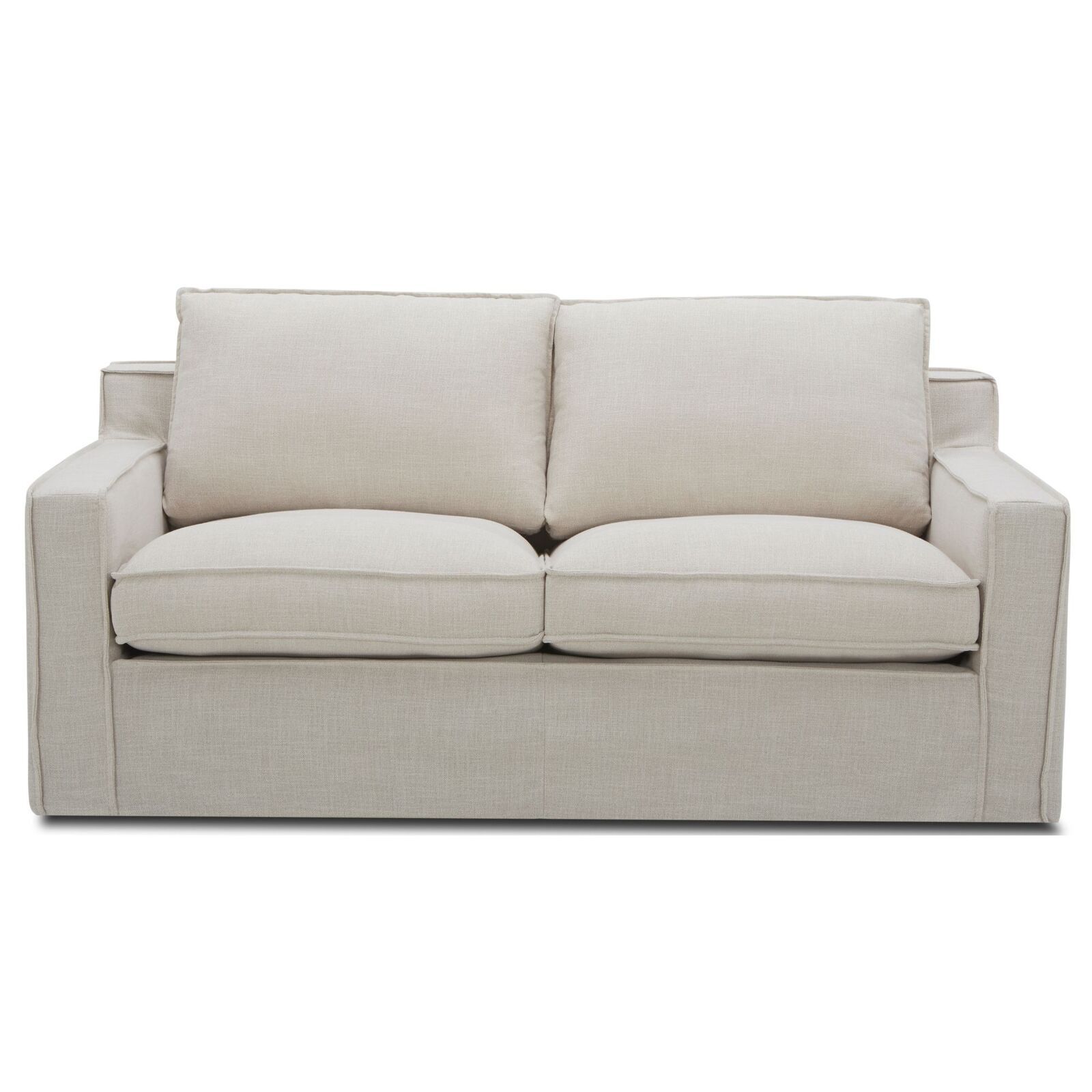 Chubbuck Sofa Fabric Uplholstered Lounge Couch - Stone Chubbuck Sofa Fabric Uplholstered Lounge Couch - Stone
