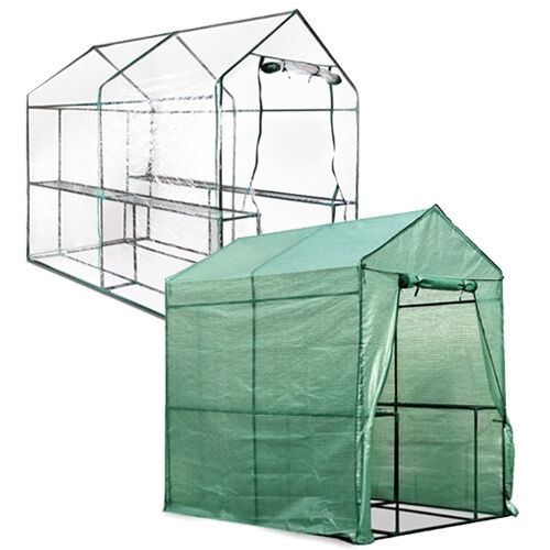 Greenhouse Garden Shed Green House 1.9X1.2M Storage Plant Lawn Greenhouse Garden Shed Green House 1.9X1.2M Storage Plant Lawn