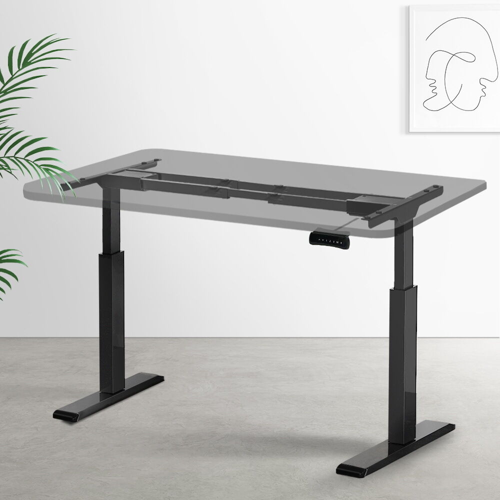 Standing Desk Sit Stand Motorised Height Adjustable Frame Only Standing Desk Sit Stand Motorised Height Adjustable Frame Only