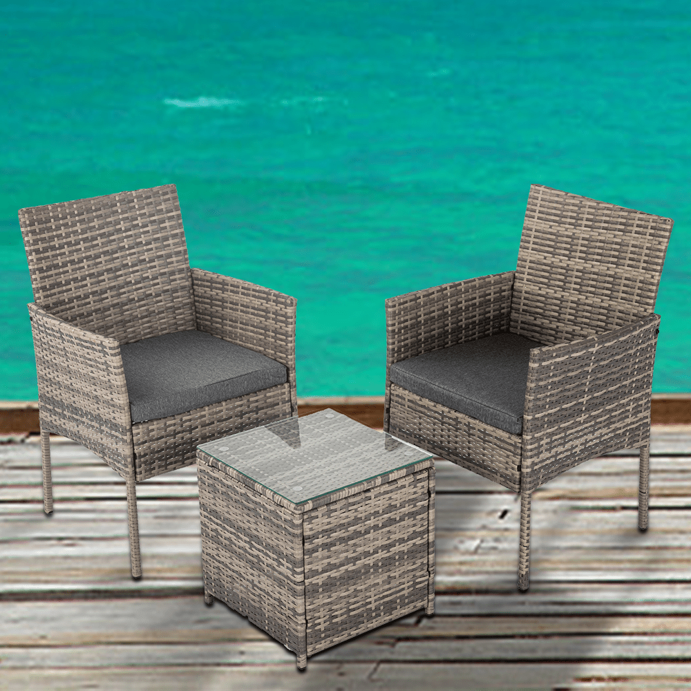 Dreamo Delightful 3 Piece Bistro Set Dreamo Delightful 3 Piece Bistro Set