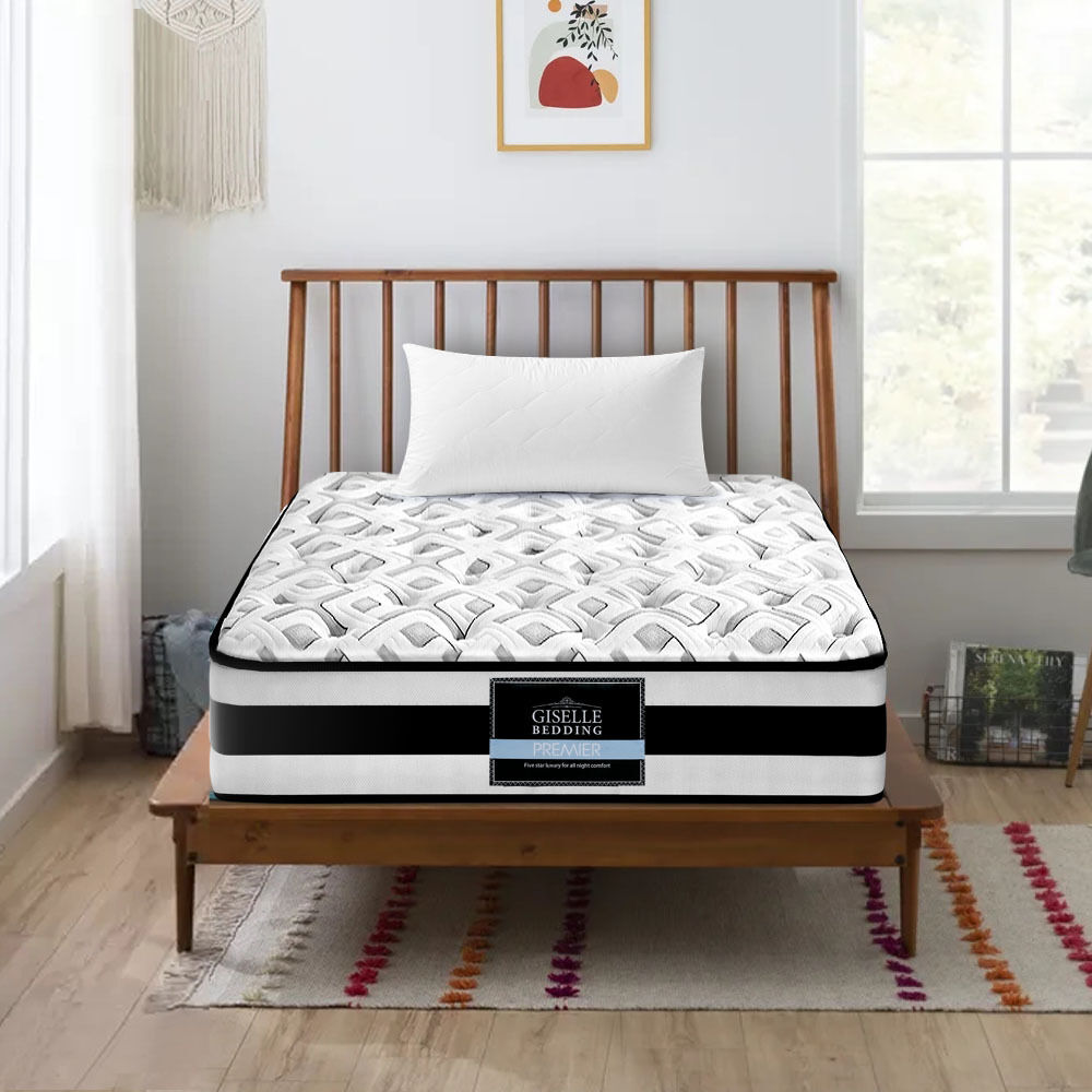 Barton Bedding Rumba Tight Top Pocket Spring Mattress 24cm Thick Barton Bedding Rumba Tight Top Pocket Spring Mattress 24cm Thick