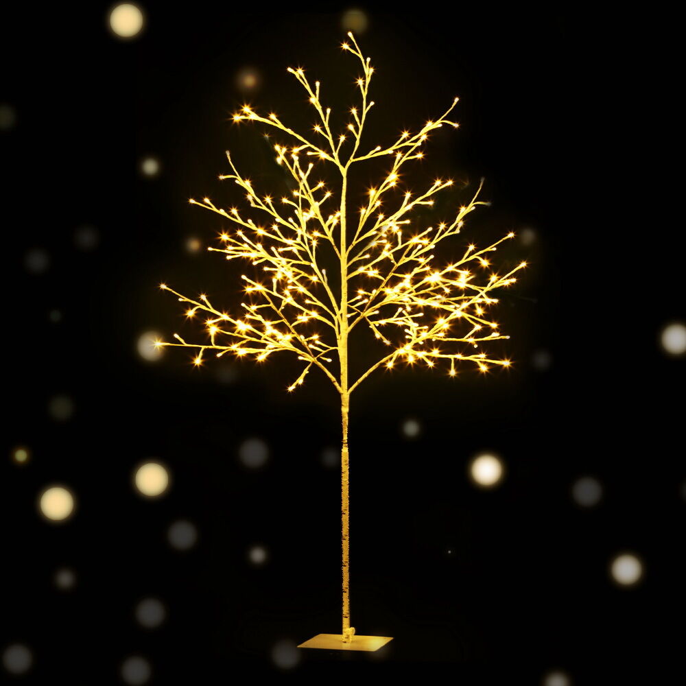 Jingle Jollys Christmas Tree LED Trees With Lights Warm White Jingle Jollys Christmas Tree LED Trees With Lights Warm White
