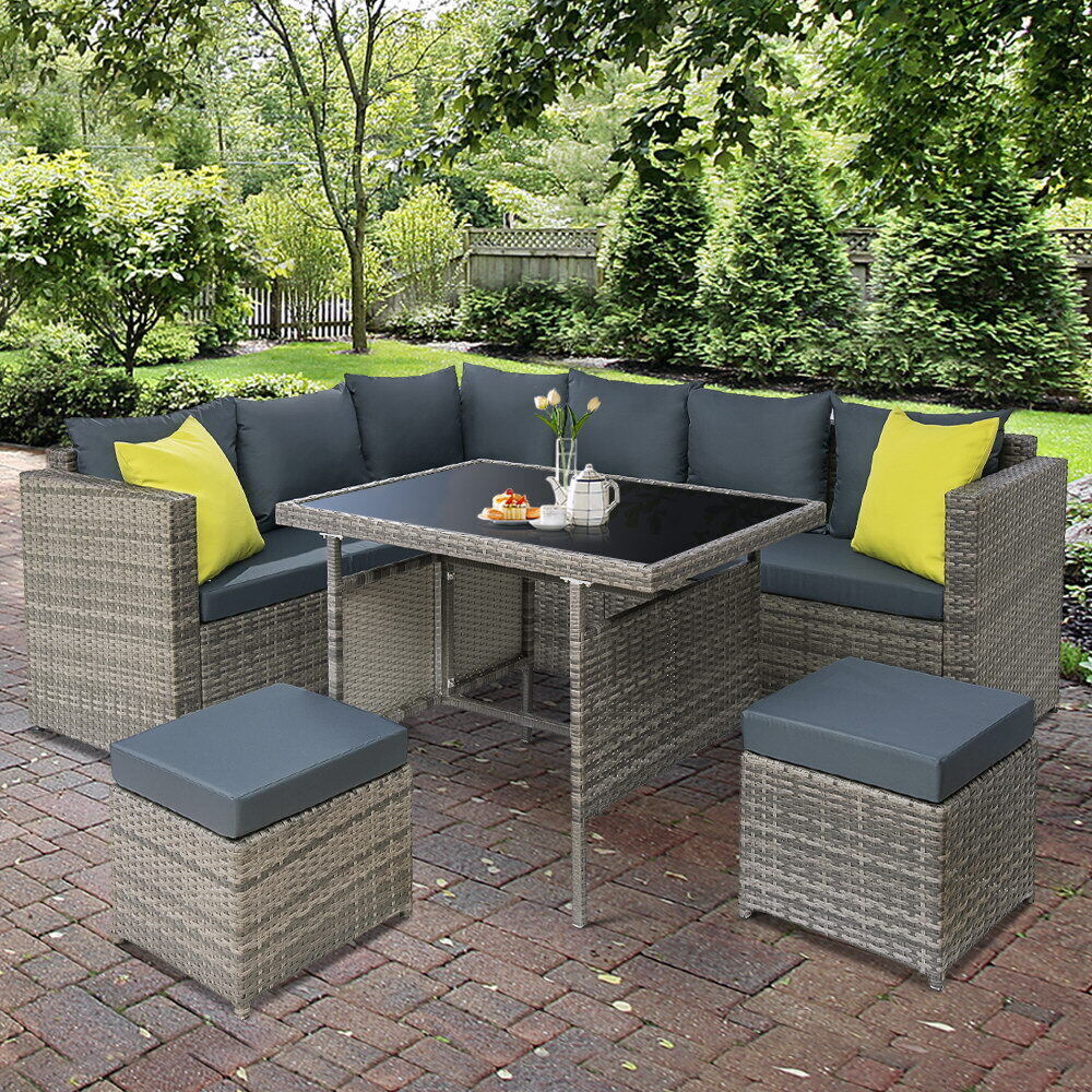 Outdoor Furniture Patio Set Dining Sofa Table Chair Lounge Wicker Garden Outdoor Furniture Patio Set Dining Sofa Table Chair Lounge Wicker Garden