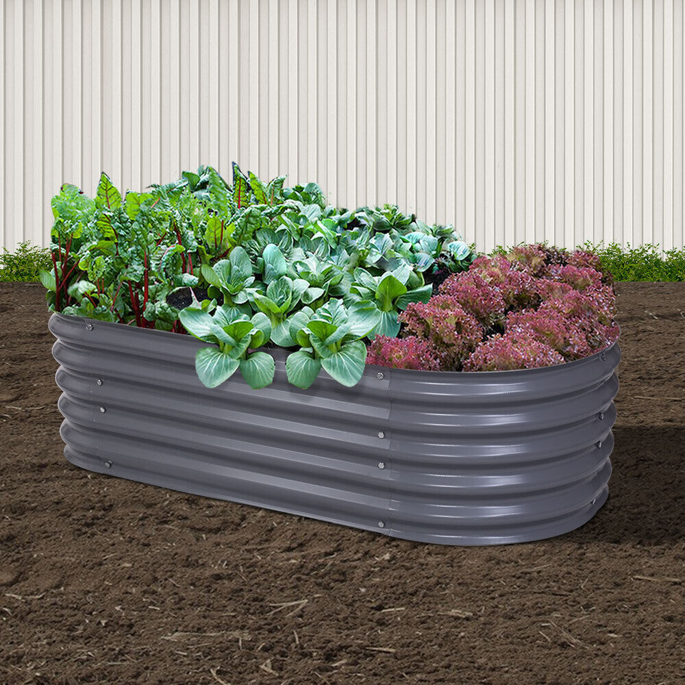 Galvanised Raised Garden Bed Steel Instant Planter Galvanised Raised Garden Bed Steel Instant Planter