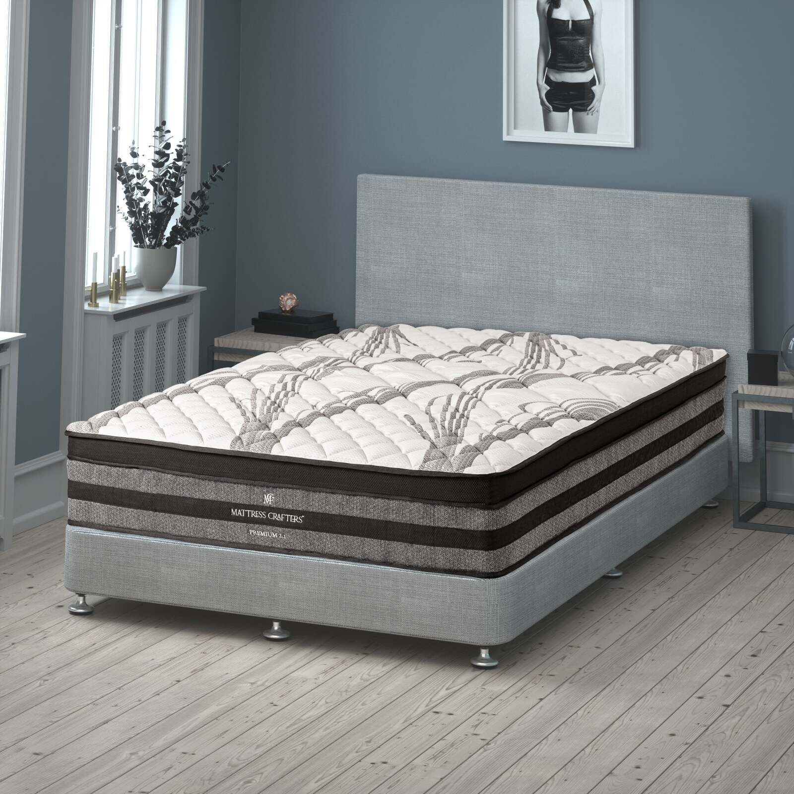 Bar 2.1 Premium Mattress 7 Zone Pocket Spring Memory Foam Bar 2.1 Premium Mattress 7 Zone Pocket Spring Memory Foam