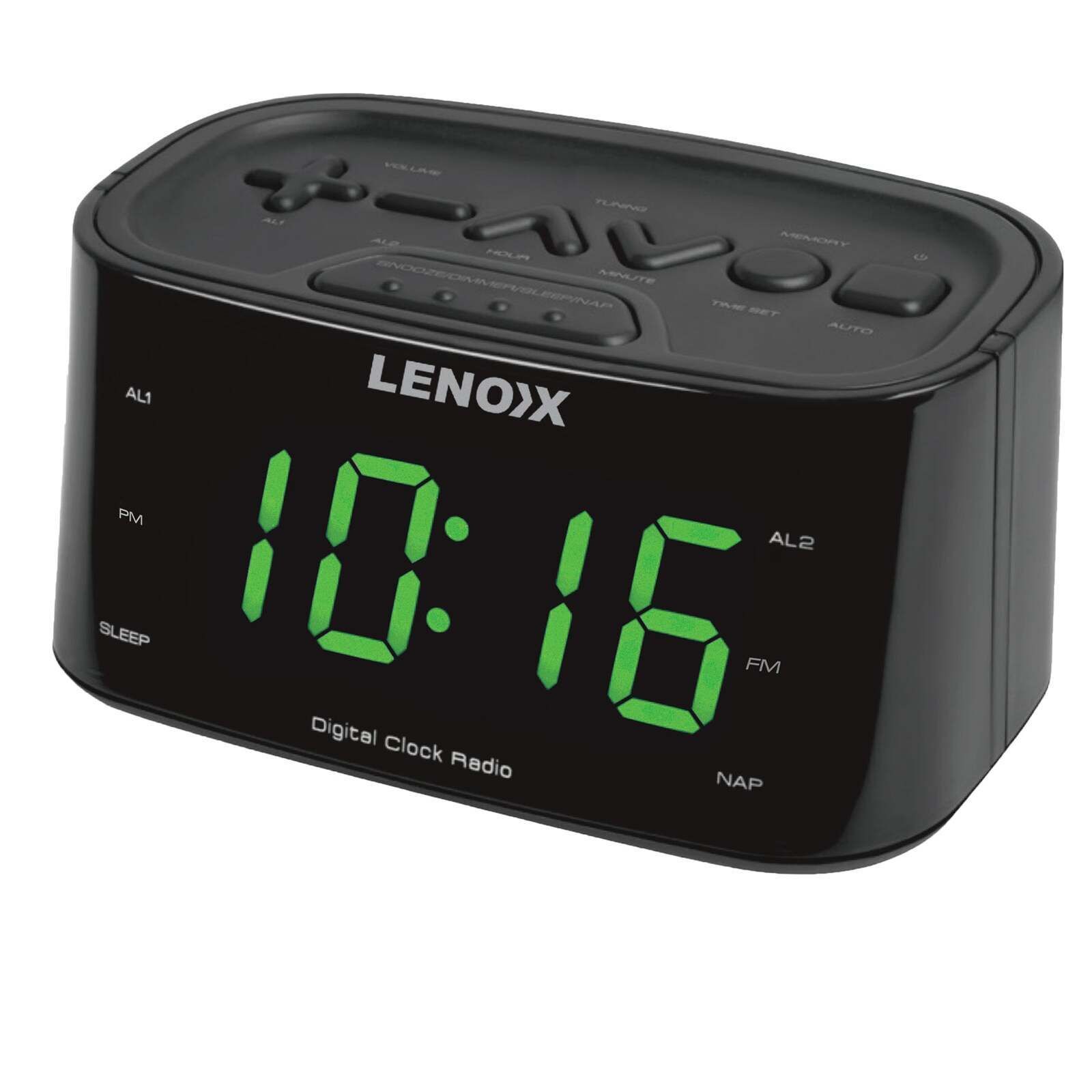 Smartphone-Charging Clock Radio. Smartphone-Charging Clock Radio.