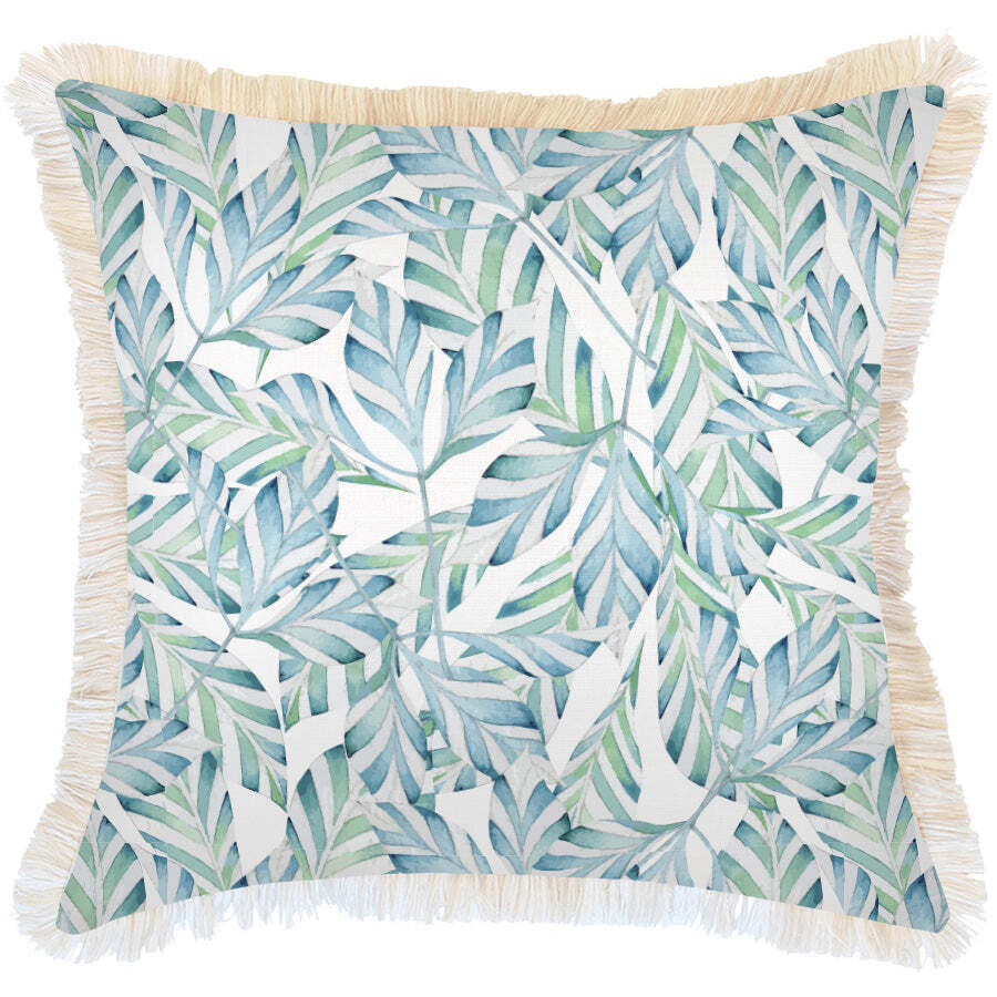 Cushion Cover-Coastal Fringe Natural-Sunday Cushion Cover-Coastal Fringe Natural-Sunday