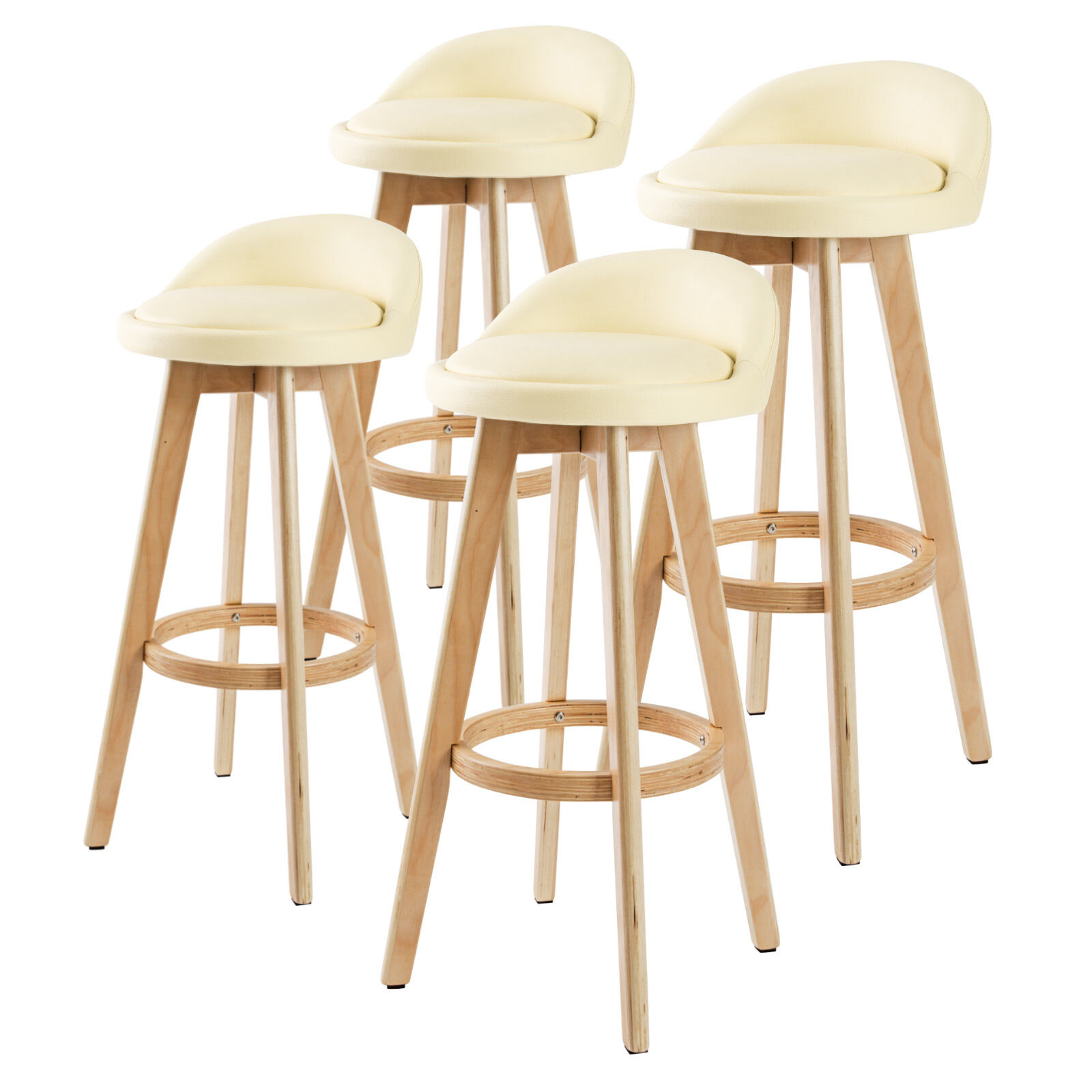 La Bella Wooden Bar Stool Leila Fabric La Bella Wooden Bar Stool Leila Fabric