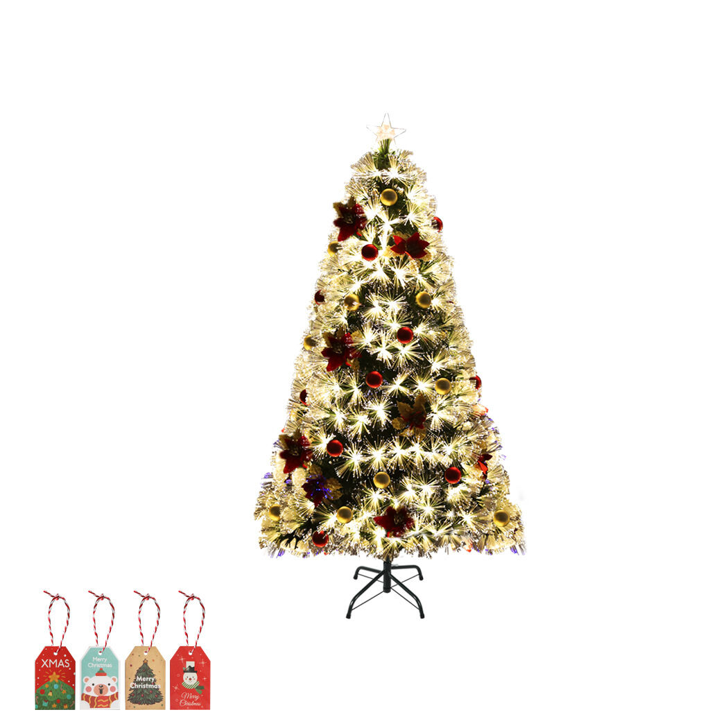 Christmas Tree Xmas Decorations Fibre Optic Multicolour Lights Christmas Tree Xmas Decorations Fibre Optic Multicolour Lights