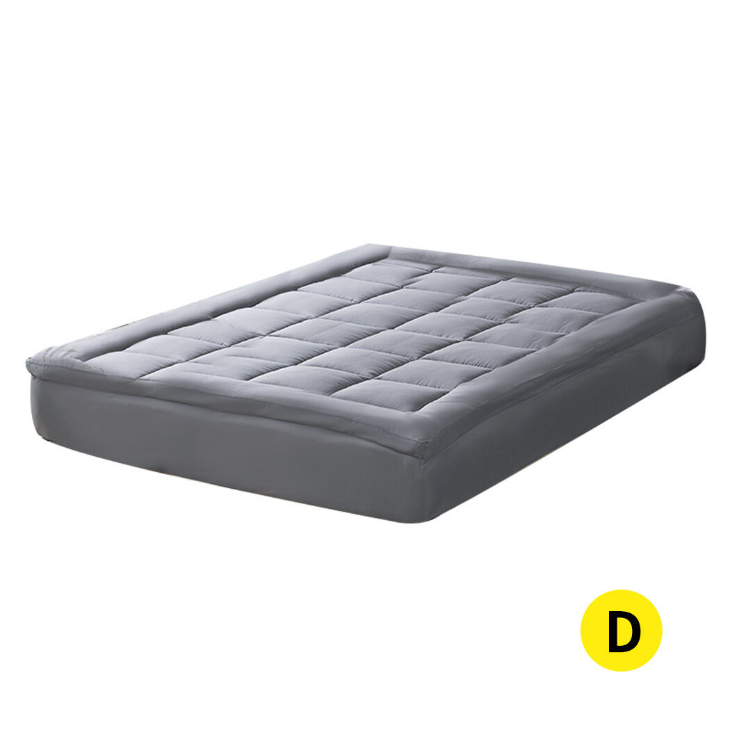 Mattress Topper Bamboo Fibre Luxury Pillowtop Mat Protector Cover Mattress Topper Bamboo Fibre Luxury Pillowtop Mat Protector Cover