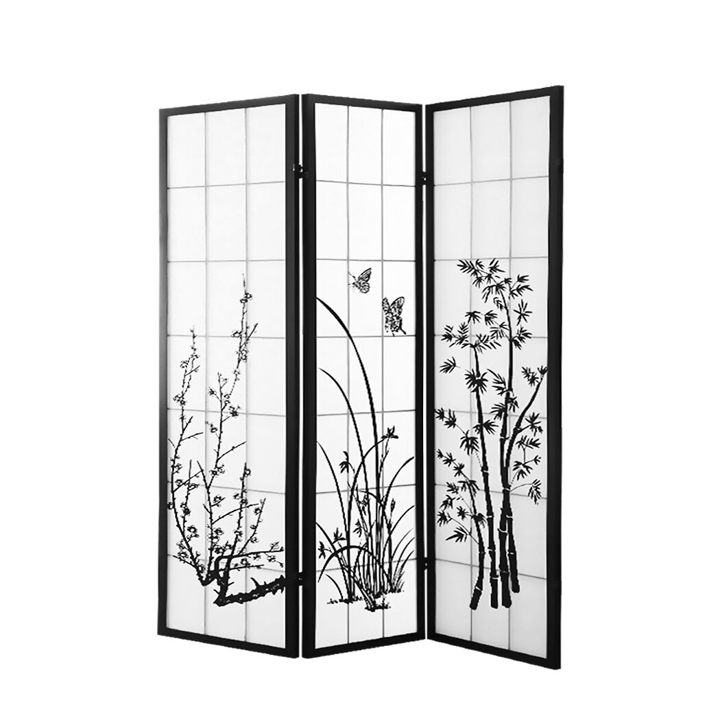 Almondbury Room Divider Screen Door Stand Privacy Fringe Wood Fold Blossom Almondbury Room Divider Screen Door Stand Privacy Fringe Wood Fold Blossom
