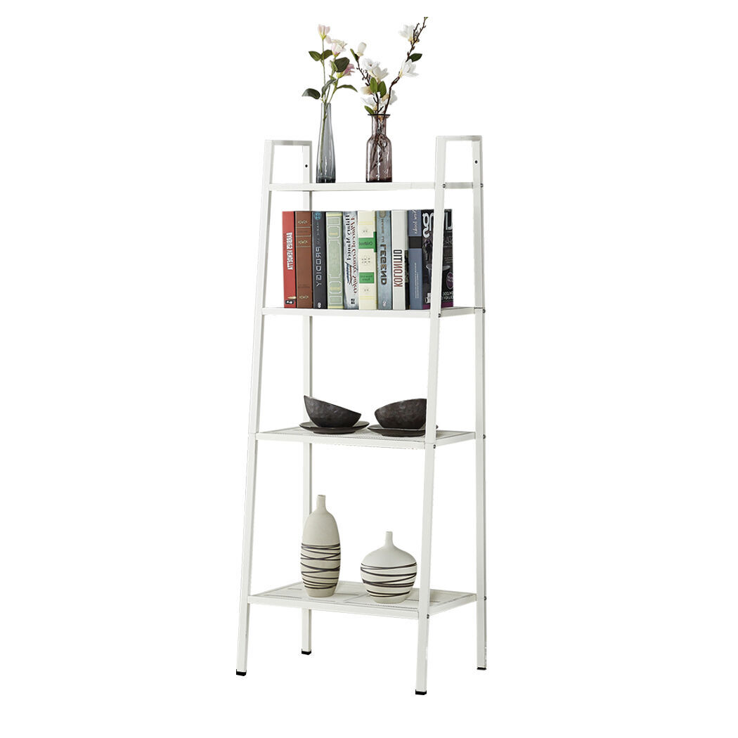 4 Tier Ladder Shelf Unit Bookshelf Bookcase Book Storage Display Rack Stand 4 Tier Ladder Shelf Unit Bookshelf Bookcase Book Storage Display Rack Stand