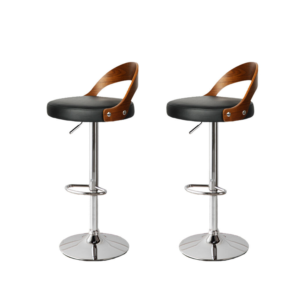 1x Bar Stools Kitchen Gas Lift Wooden Beech Stool Chair Swivel Barstools 1x Bar Stools Kitchen Gas Lift Wooden Beech Stool Chair Swivel Barstools
