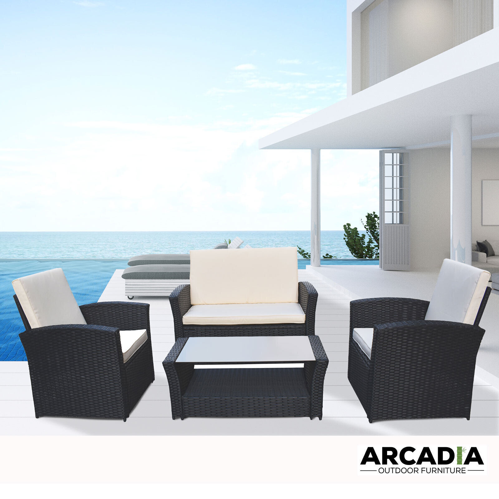 Arcadia Furniture 4 Piece Sofa Set Arcadia Furniture 4 Piece Sofa Set