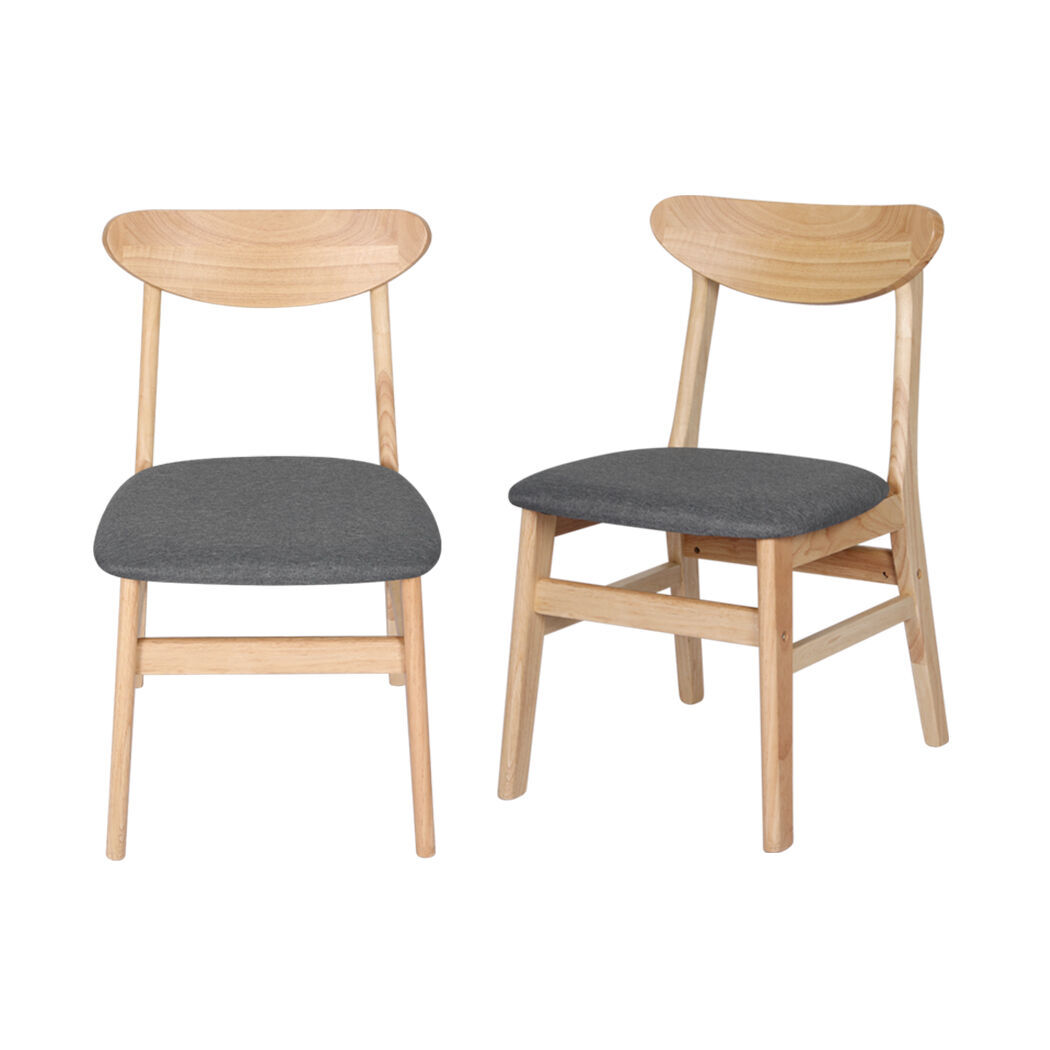 2xDining Chairs Kitchen Chair Nature Clear 2Pack - Model-5B5D0B 2xDining Chairs Kitchen Chair Nature Clear 2Pack - Model-5B5D0B
