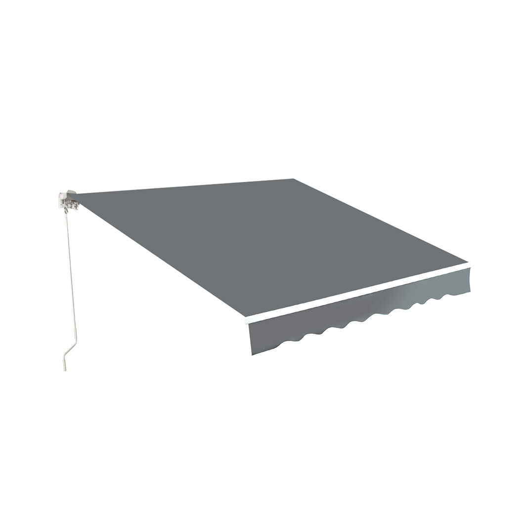 Folding Arm Awning Retractable Manual Sunshade Canopy Window Patio Pivot Folding Arm Awning Retractable Manual Sunshade Canopy Window Patio Pivot