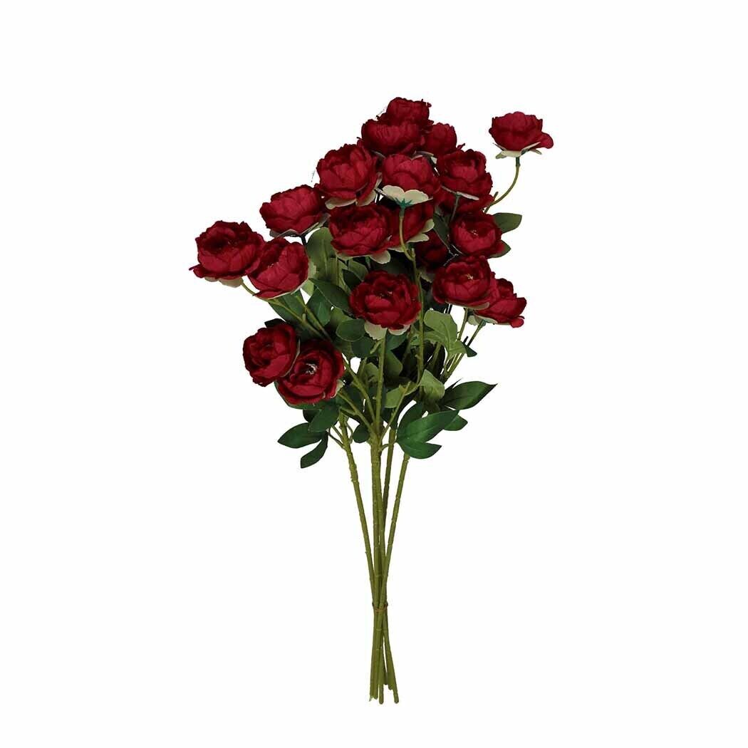 6X Artificial Flower 7 Heads Flowers Garden Indoor Outdoor Fake Home Decor 6X Artificial Flower 7 Heads Flowers Garden Indoor Outdoor Fake Home Decor