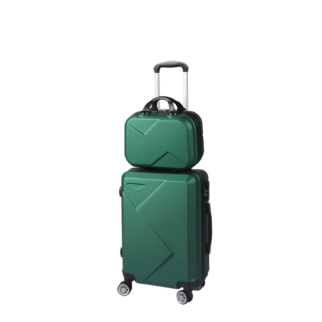 2pcs 20" Travel Luggage Set Baggage Carry On Suitcase Bag 2pcs 20" Travel Luggage Set Baggage Carry On Suitcase Bag
