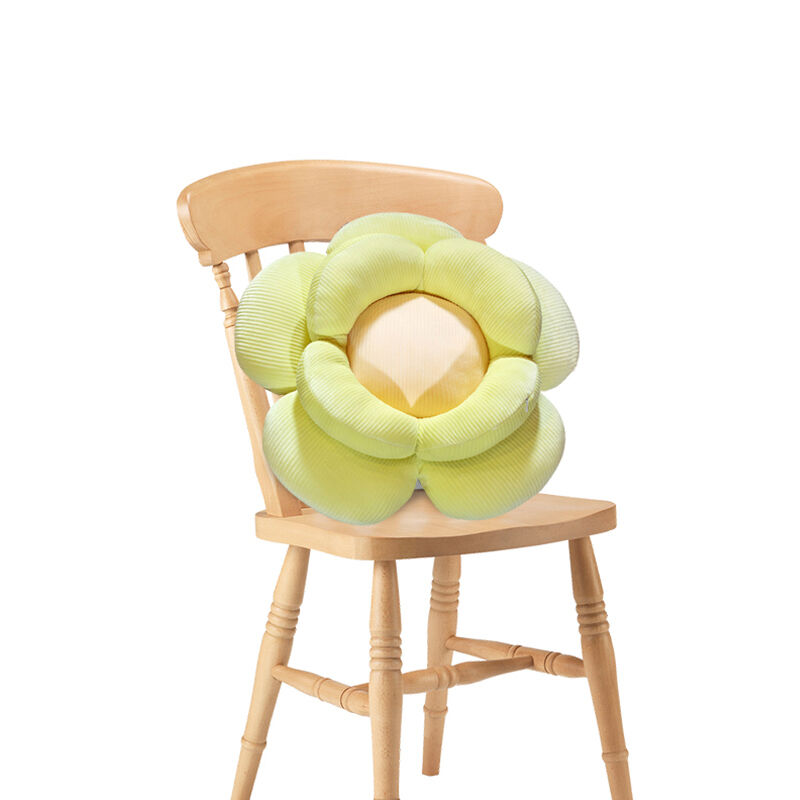 Double Flower Shape Cushion Soft Bedside Floor Plush Pillow Home Decor Double Flower Shape Cushion Soft Bedside Floor Plush Pillow Home Decor