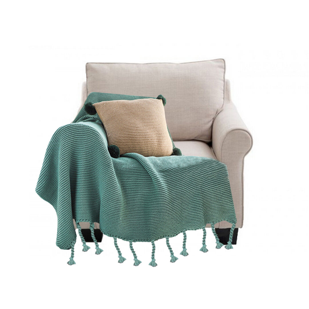 Tassel Fringe Knitting Blanket Warm Cozy Woven Cover Couch Bed Sofa Home Decor Tassel Fringe Knitting Blanket Warm Cozy Woven Cover Couch Bed Sofa Home Decor