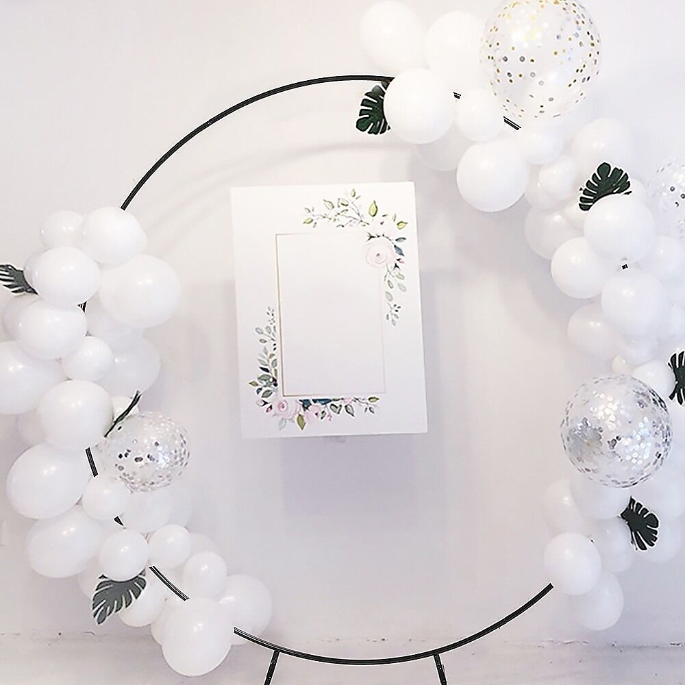 2M Wedding Hoop Round Circle Arch Backdrop Flower Display Stand Frame Background. 2M Wedding Hoop Round Circle Arch Backdrop Flower Display Stand Frame Background.