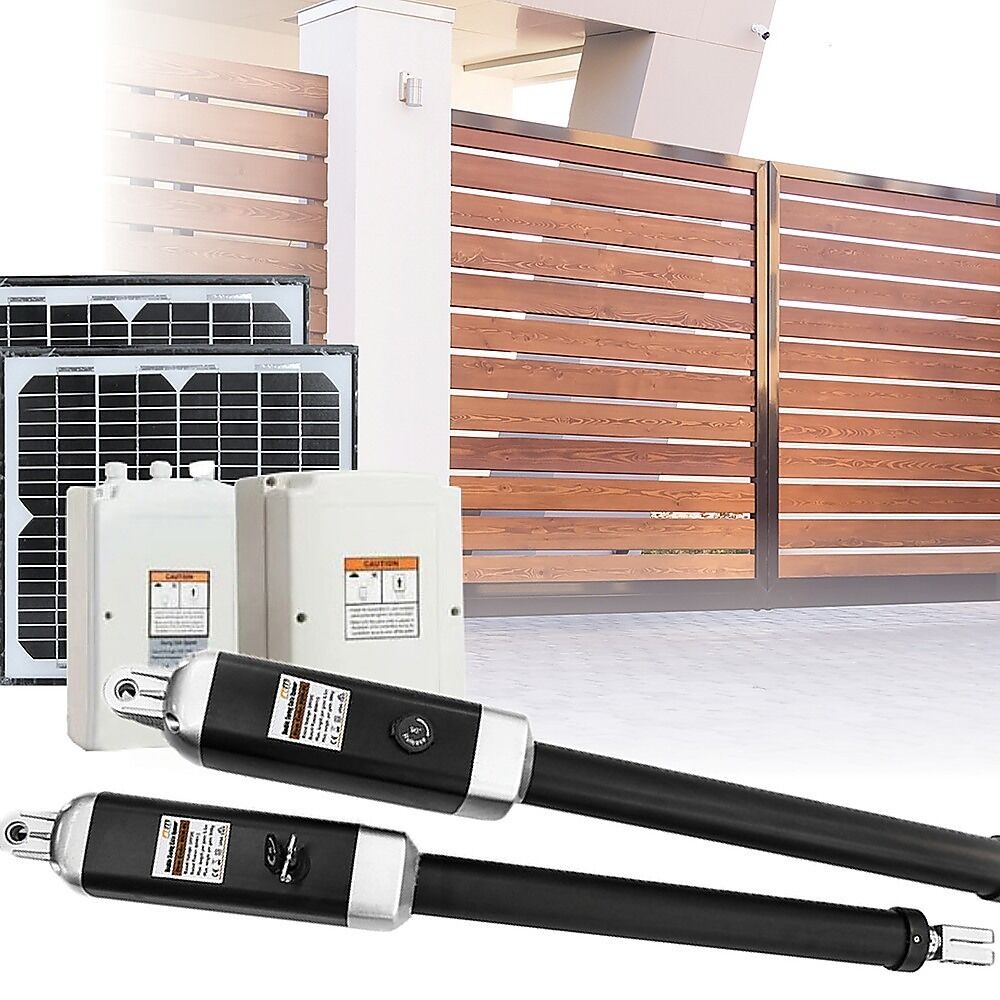 1000KG Solar Double Swing Auto Motor Remote Gate Opener 1000KG Solar Double Swing Auto Motor Remote Gate Opener